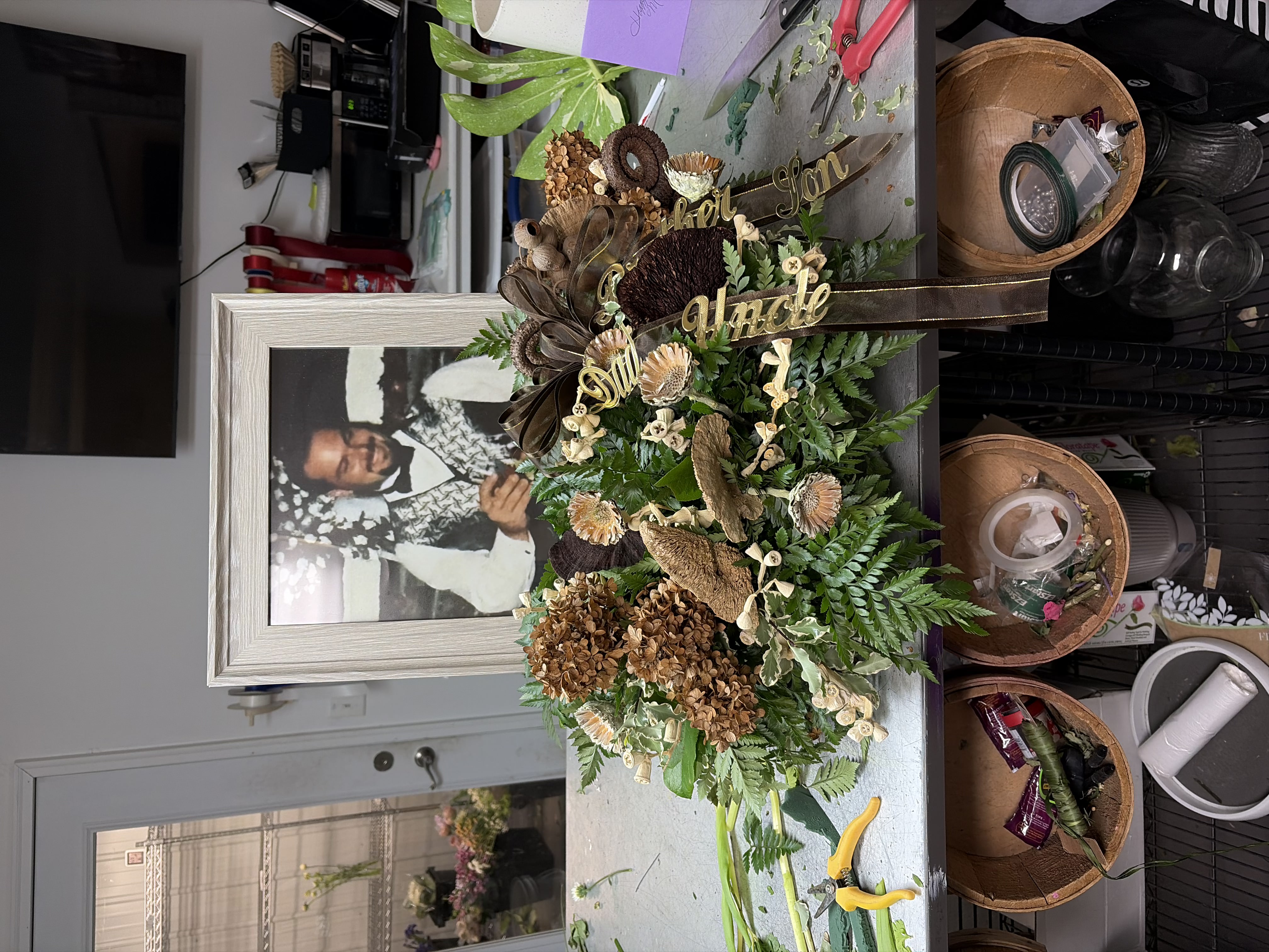 Daily flower arrangement