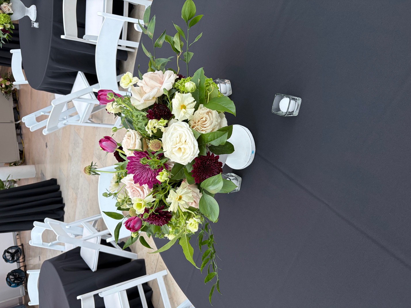 Event floral arrangement