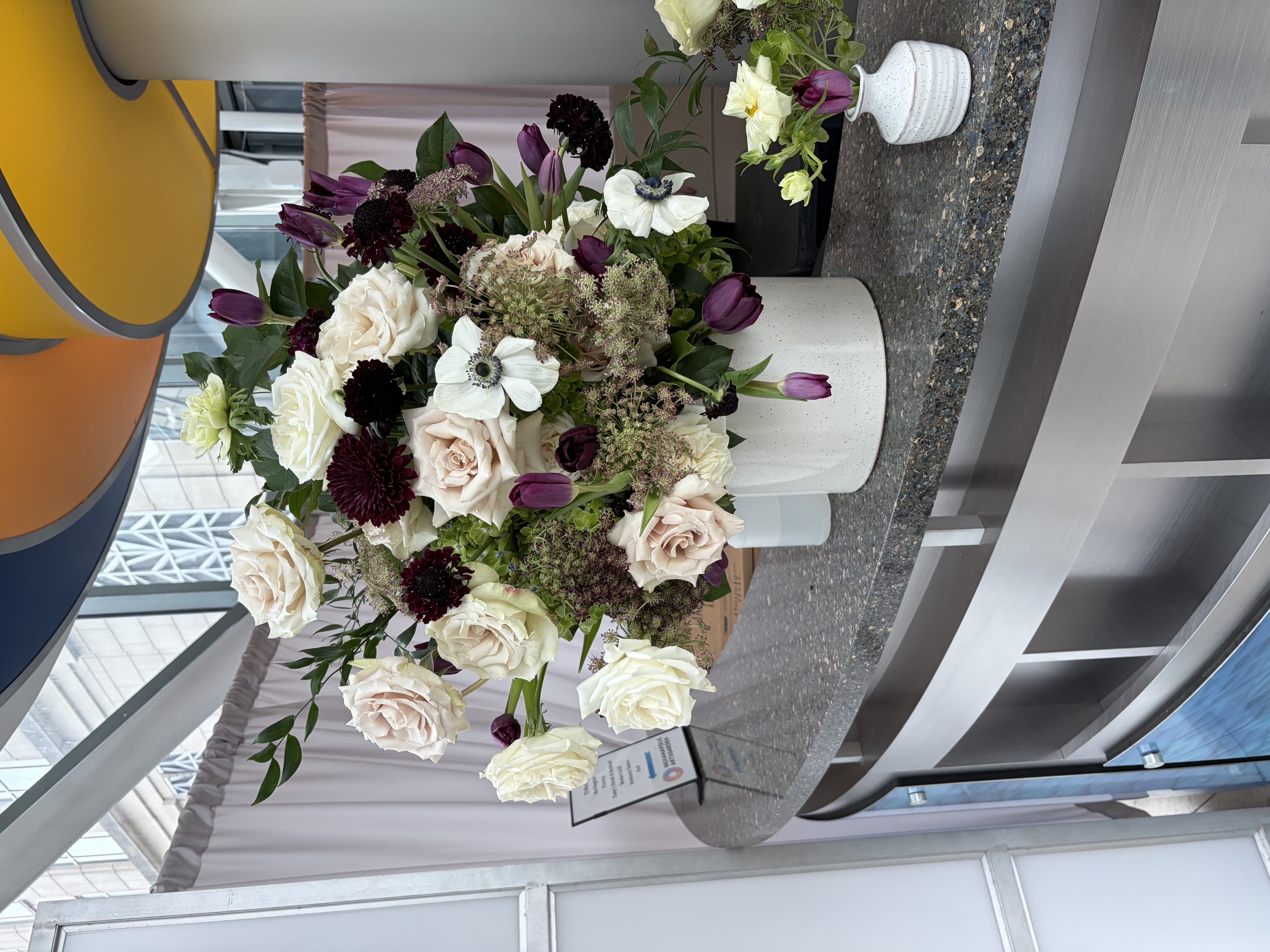 Event floral arrangement