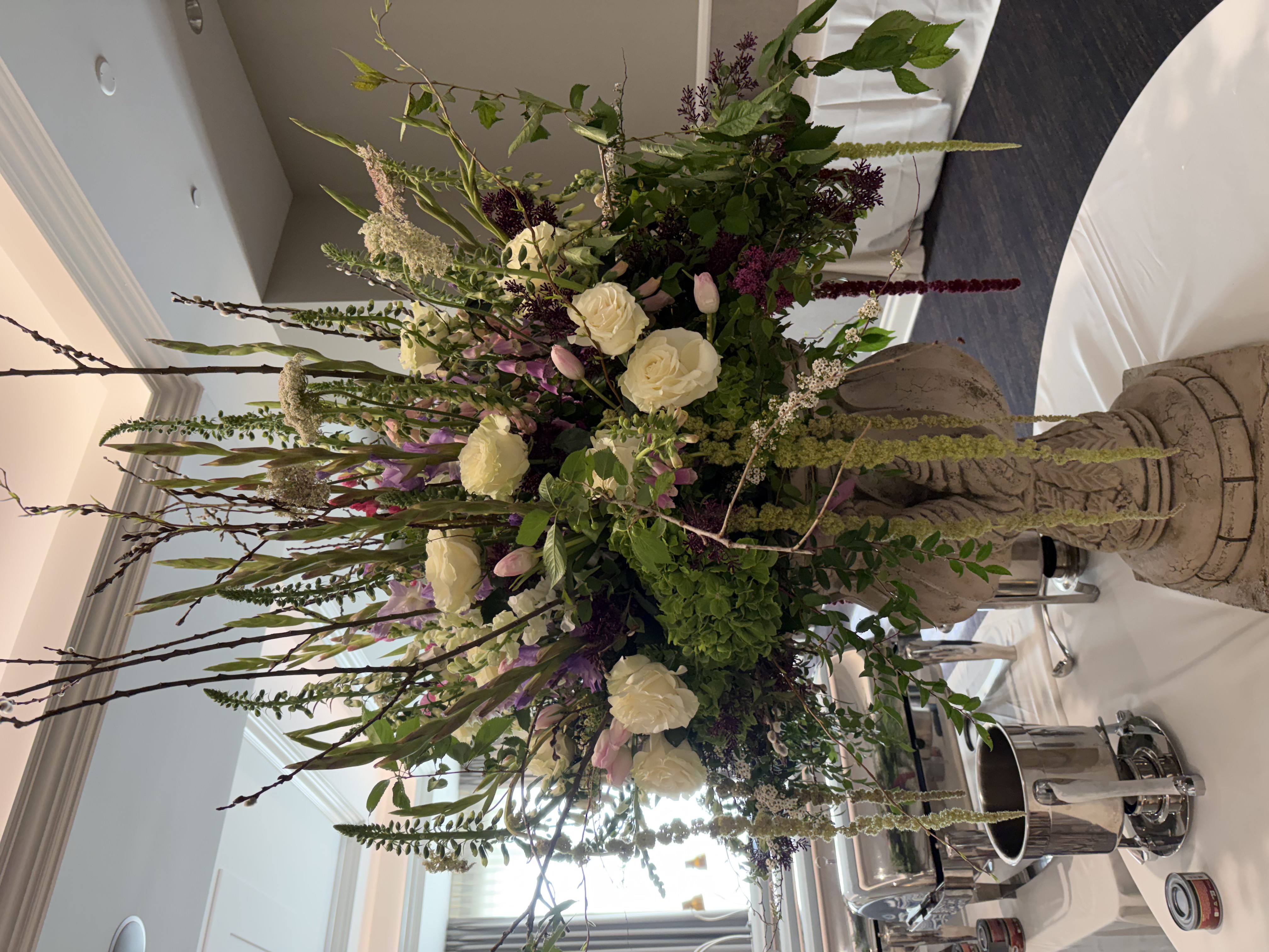 Holiday floral arrangement