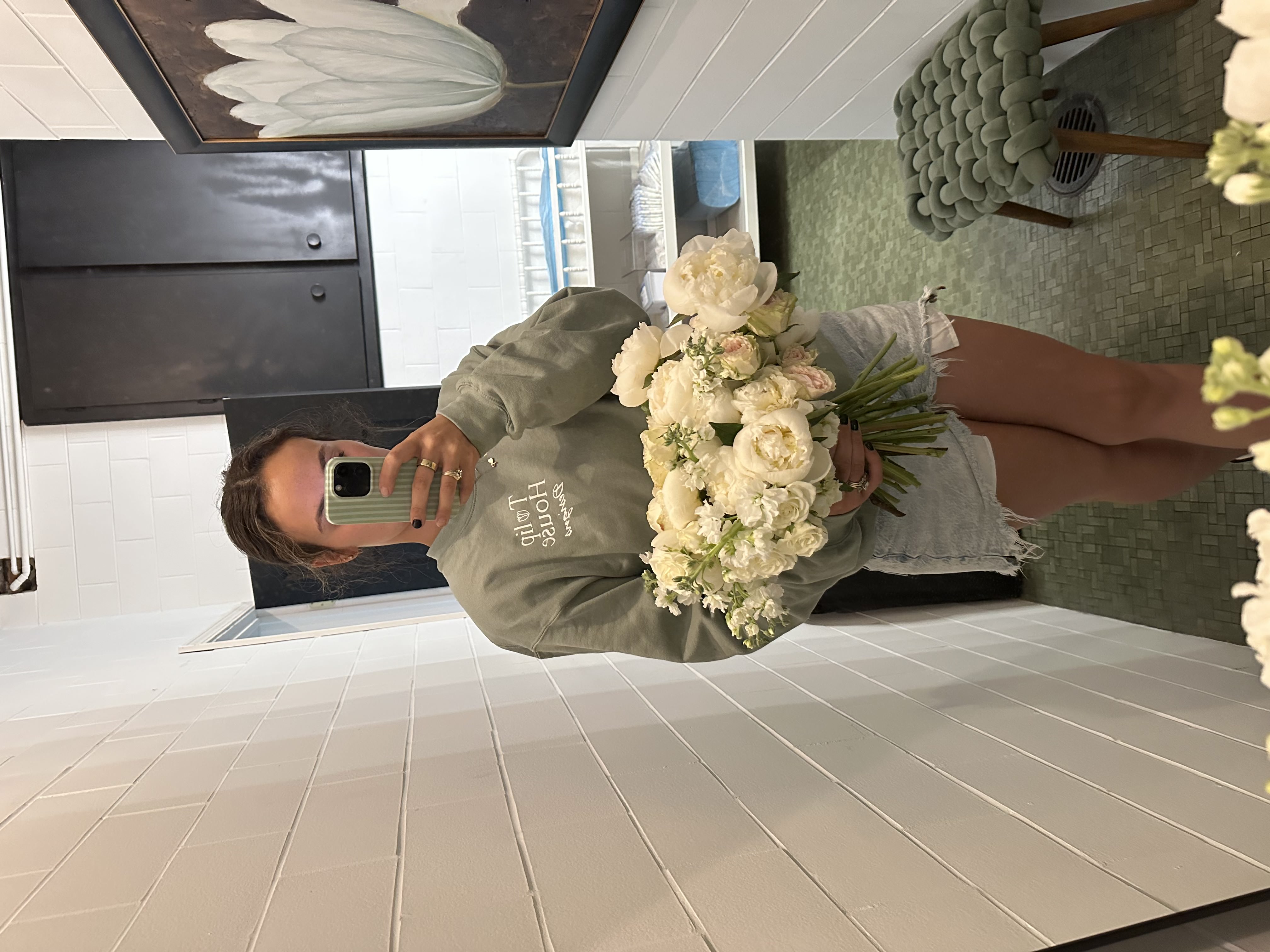 Wedding floral arrangement