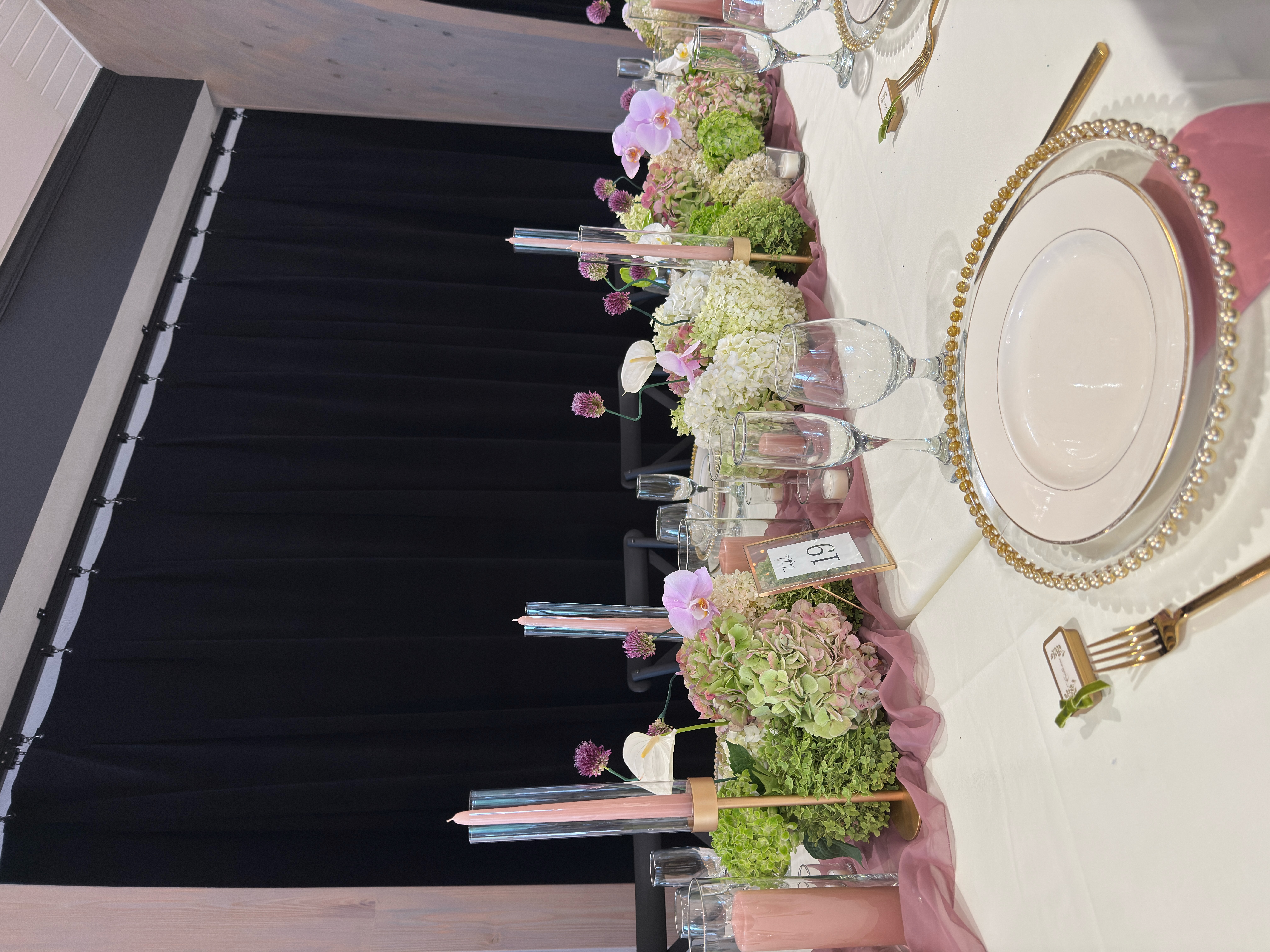 Wedding floral arrangement