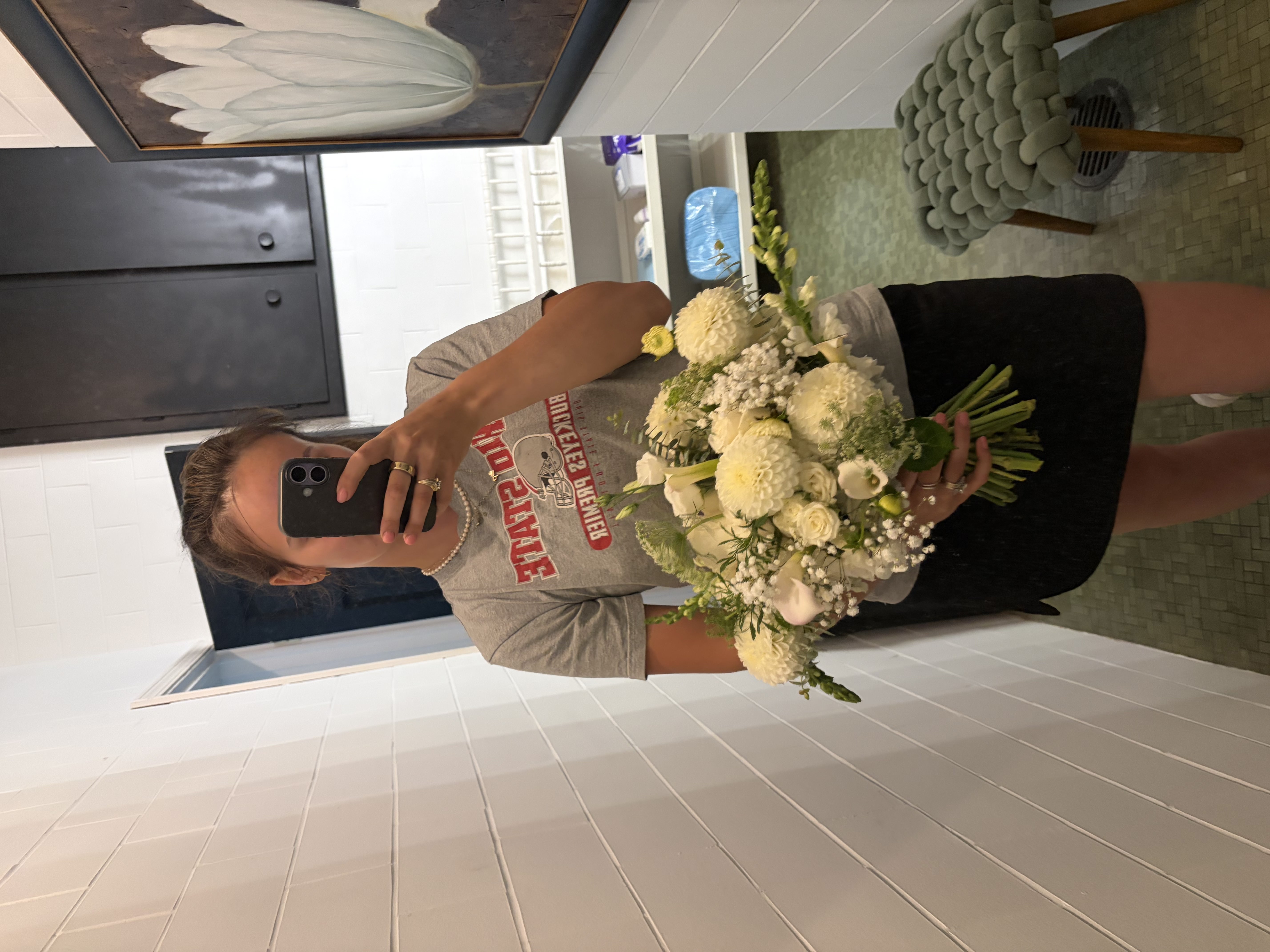 Wedding floral arrangement