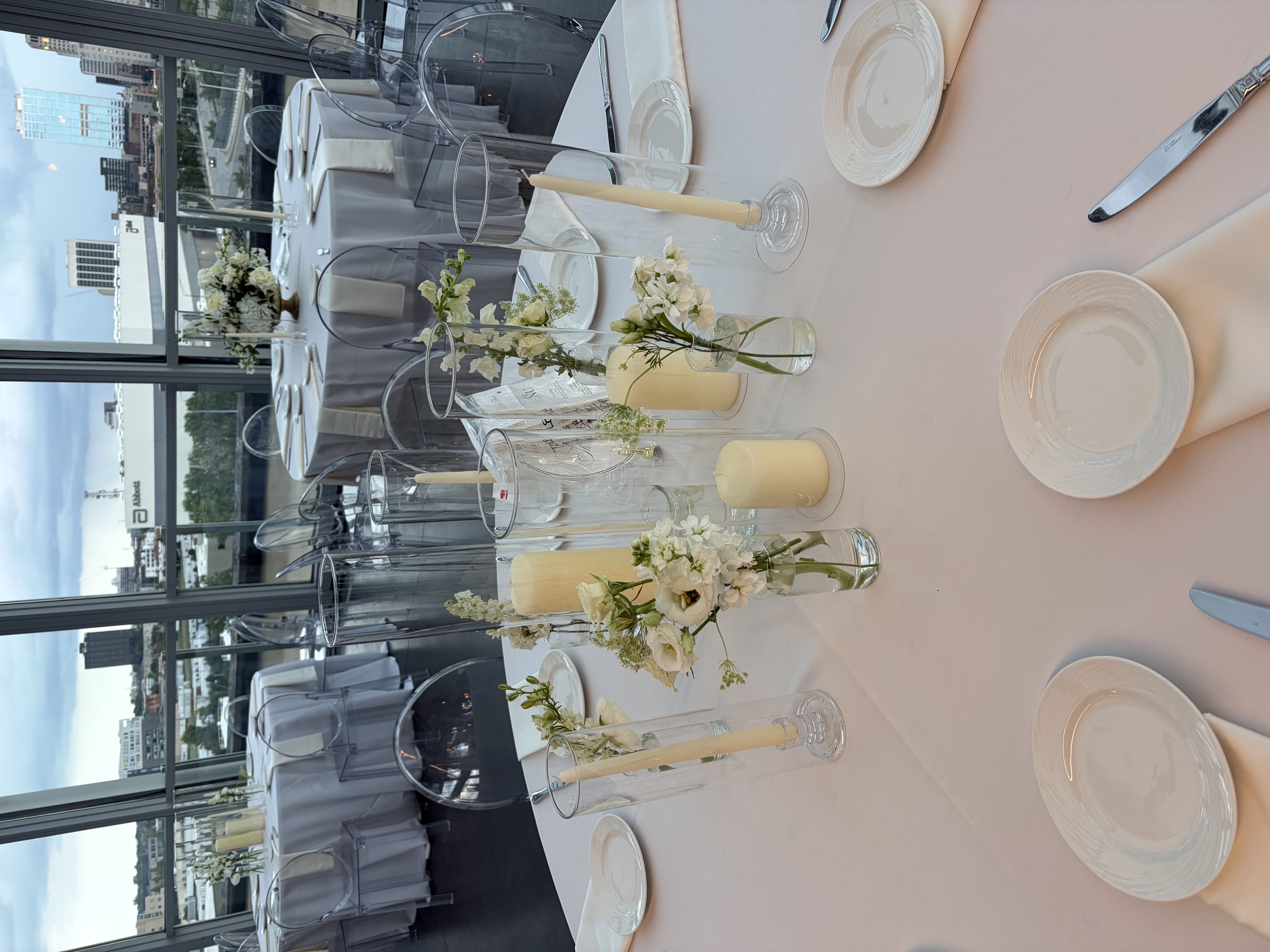 Wedding floral arrangement