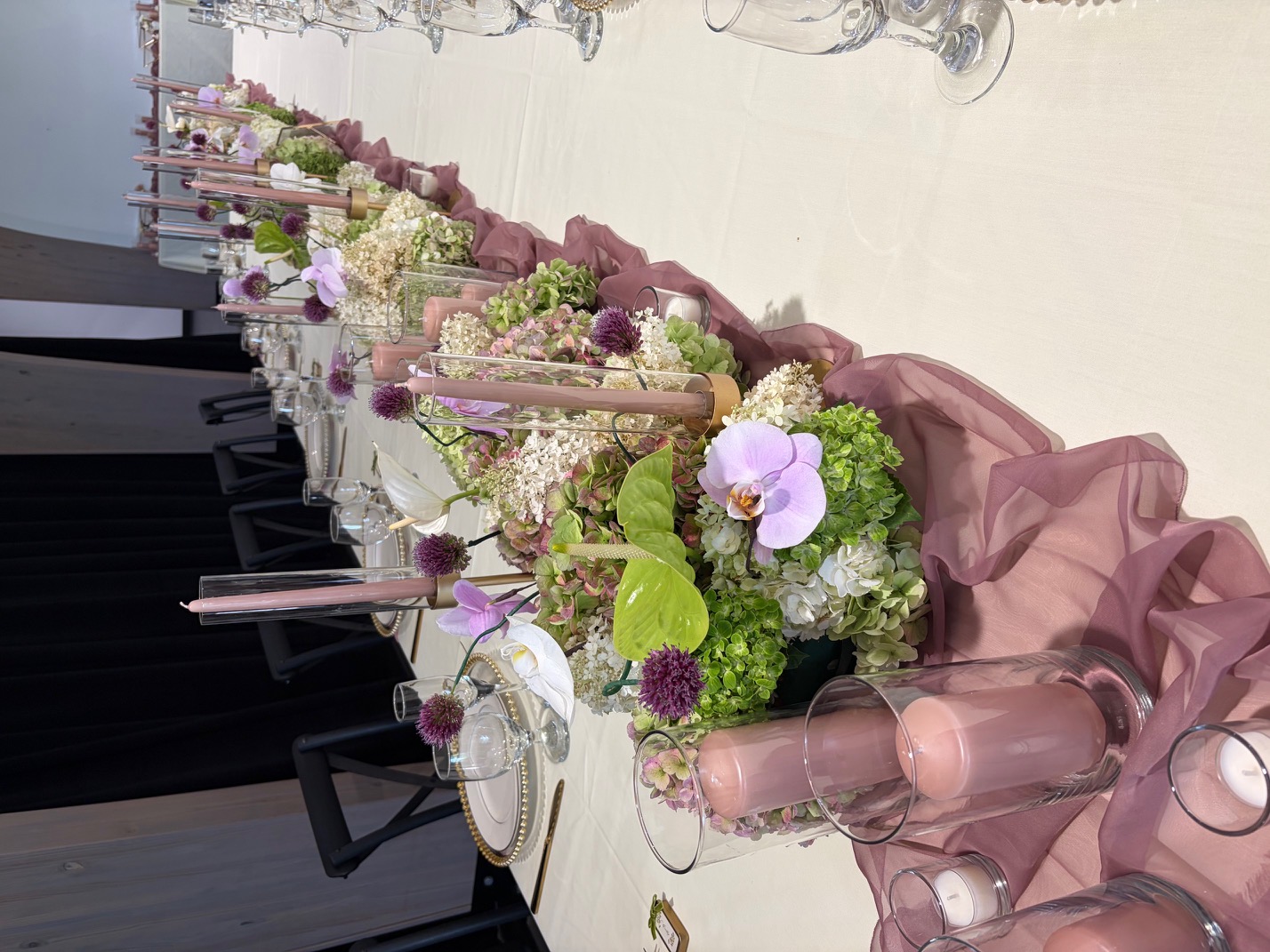 Wedding floral arrangement