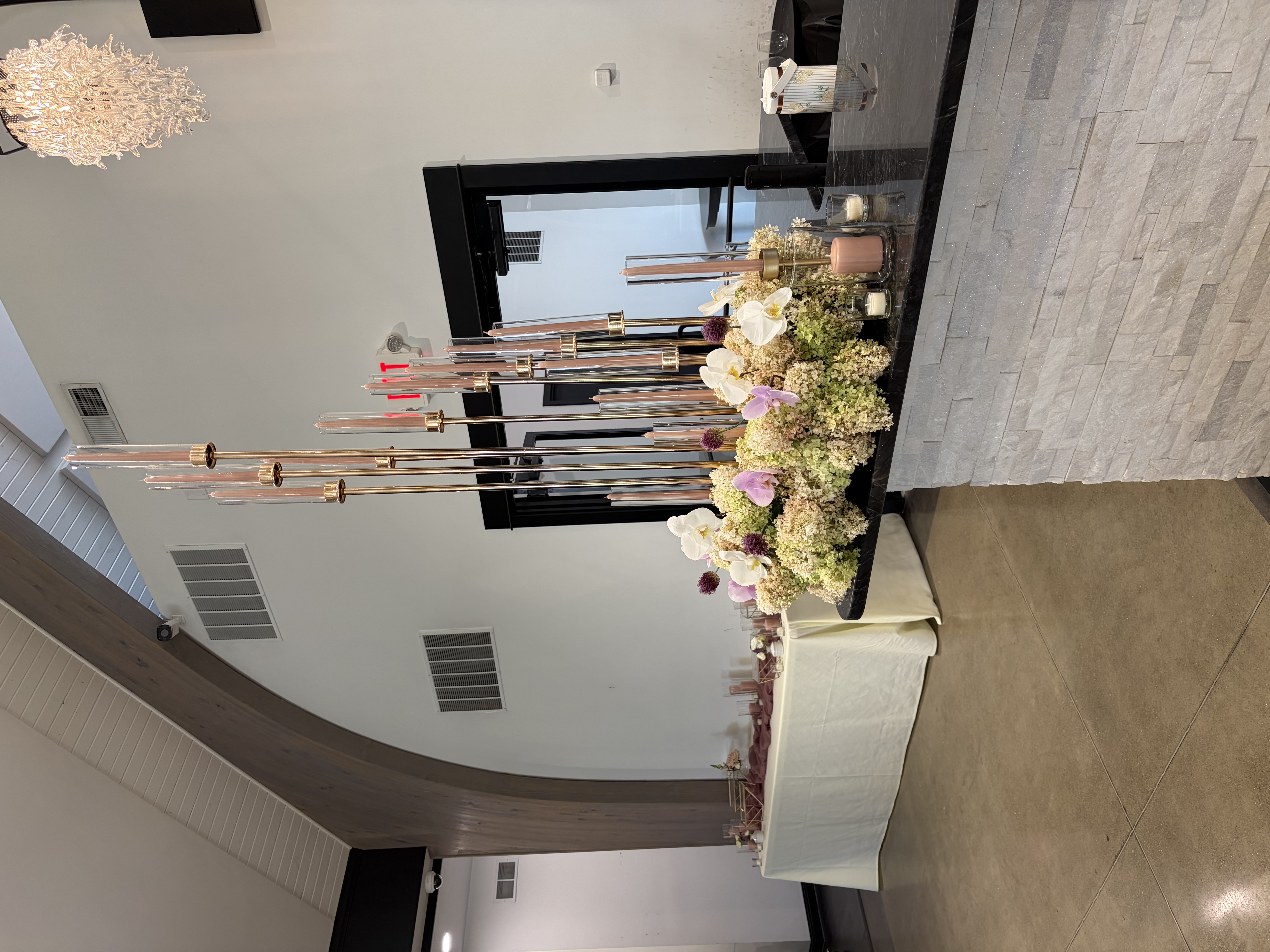 Wedding floral arrangement