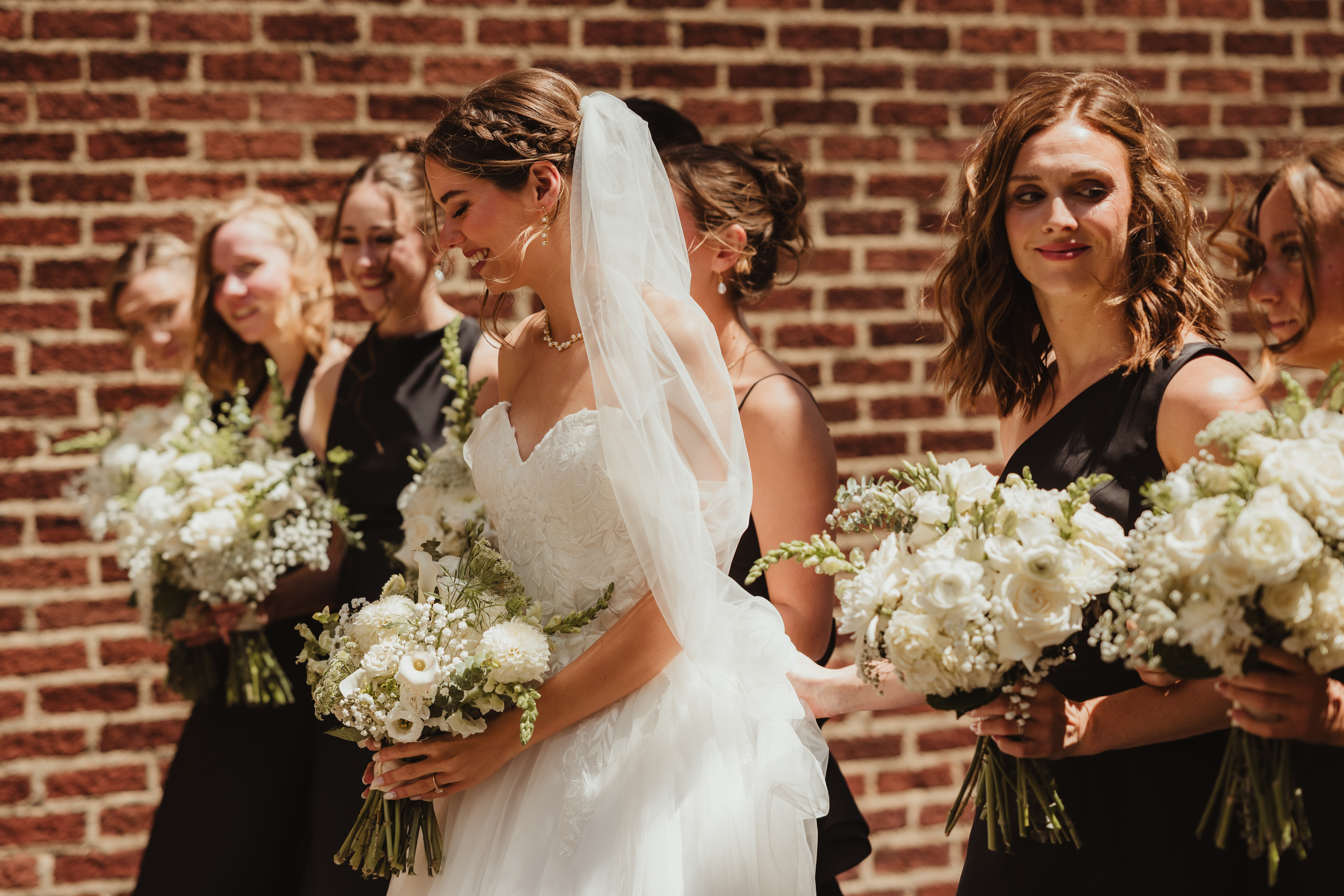 Wedding floral arrangement