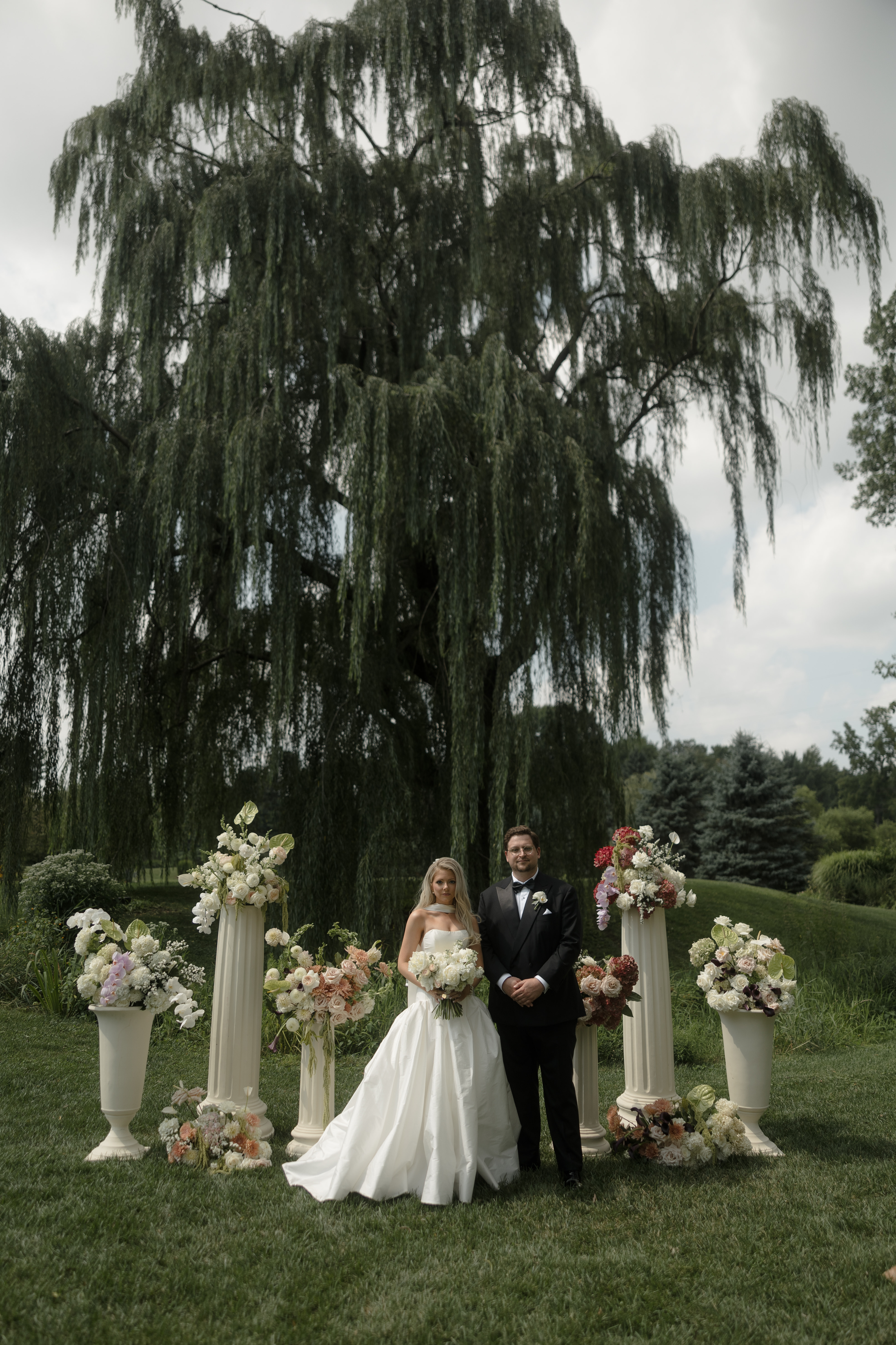Findlay Ohio florist wedding bouquet by Tulip House Designs