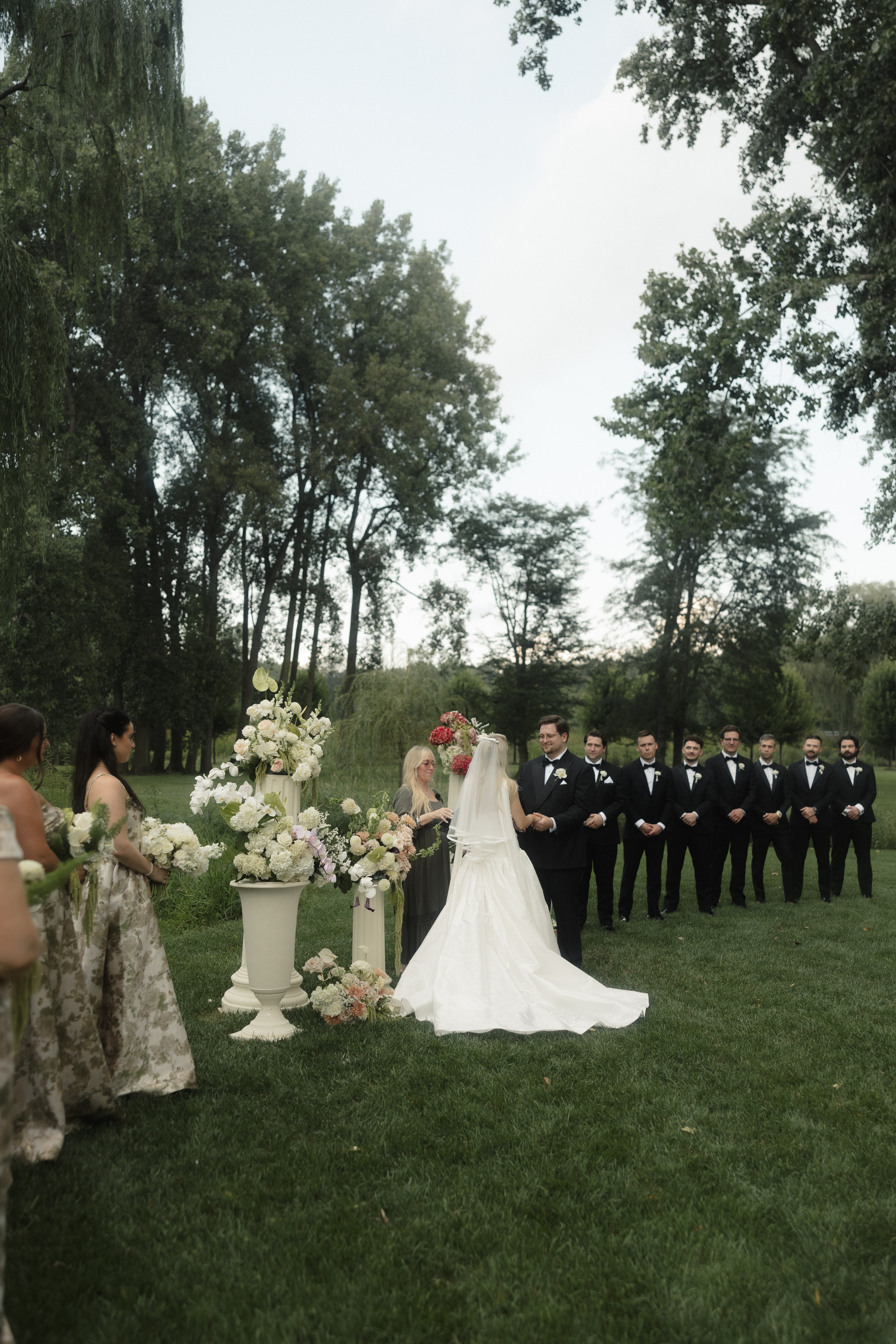 Wedding ceremony processional