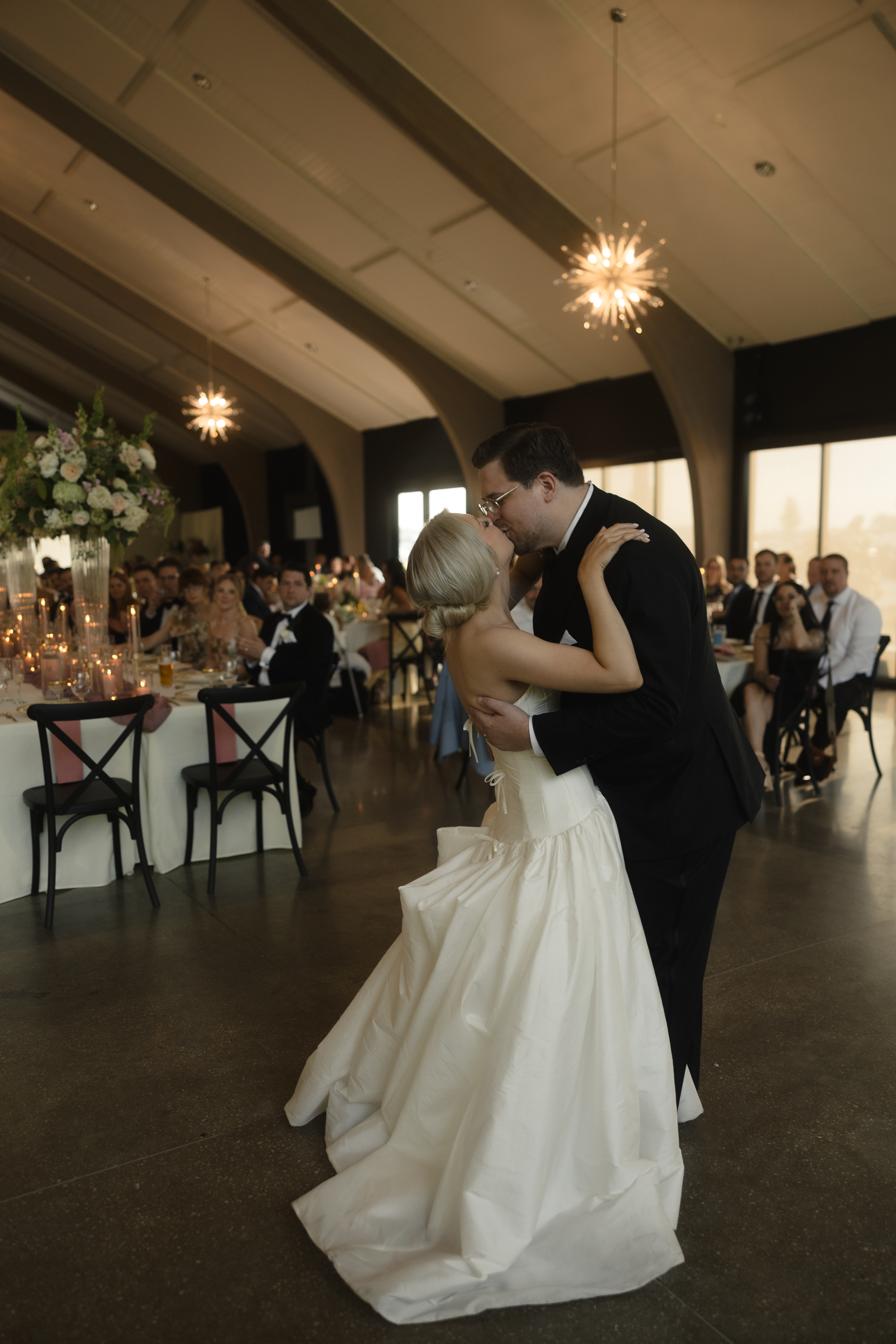 Wedding floral arrangement