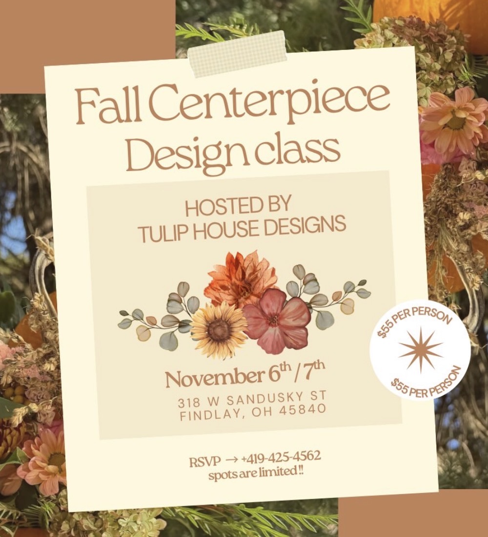 Fall Centerpiece Design Class